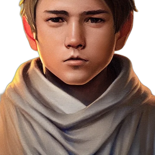 face, staff, mask, photorealistic transparent PNG cut-out
