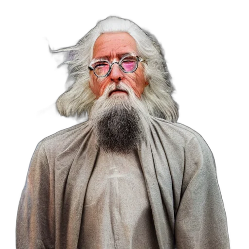 staff, hair, creature, face, 3d render, photorealistic, concept art, fantasy art transparent PNG cut-out