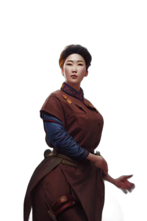 staff, dress, face, jacket, concept art, fantasy art, photorealistic, pixel art transparent PNG cut-out