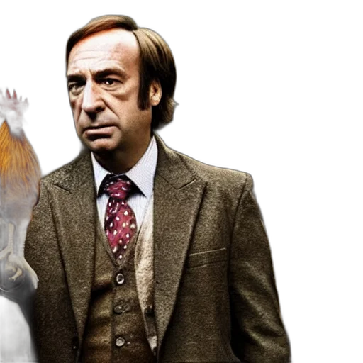 saul, goodman, rooster, medieval, torture, chamber, saw, blades transparent PNG cut-out