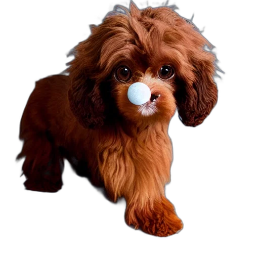 animal, food, face, creature, photorealistic, 3d render, oil painting, brown transparent PNG cut-out