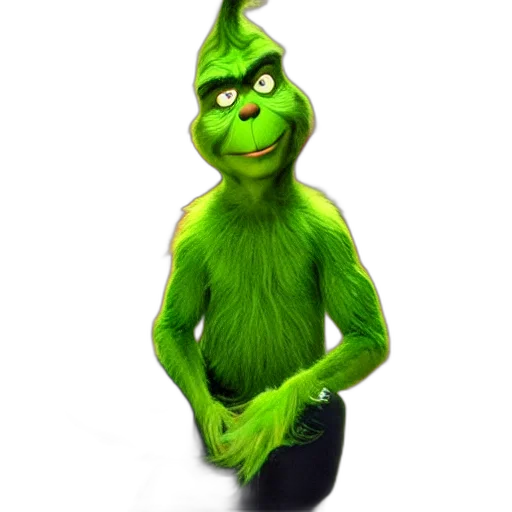 staff, creature, animal, mask, 3d render, concept art, photorealistic, green transparent PNG cut-out