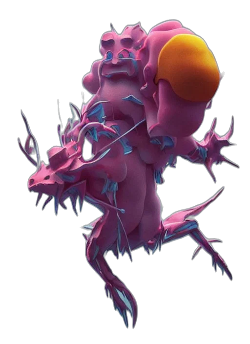creature, animal, weapon, crown transparent PNG cut-out