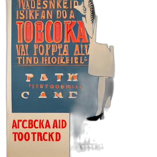 promotional, poster, vodka, tobacco transparent PNG cut-out