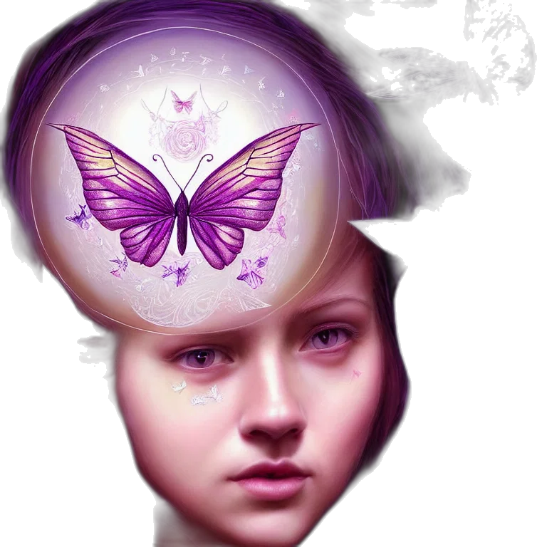crown, face, mask, creature, photorealistic, fantasy art, concept art, oil painting transparent PNG cut-out