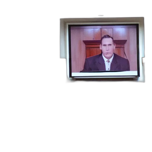 staff, robot, face, jerma, still, image, trial, courtroom transparent PNG cut-out