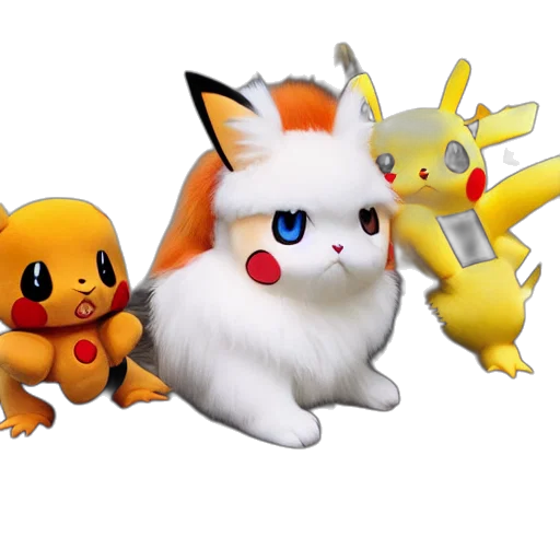 animal, staff, 3d render, concept art transparent PNG cut-out