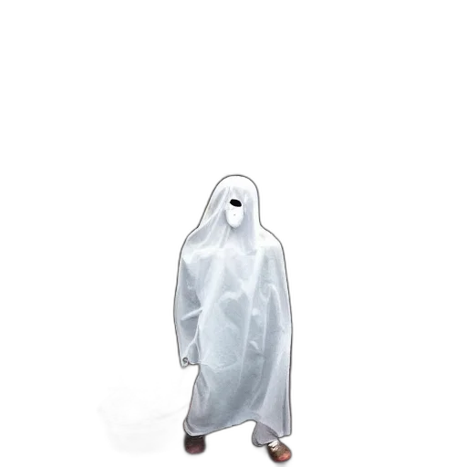 dress, creature, mask, jacket transparent PNG cut-out