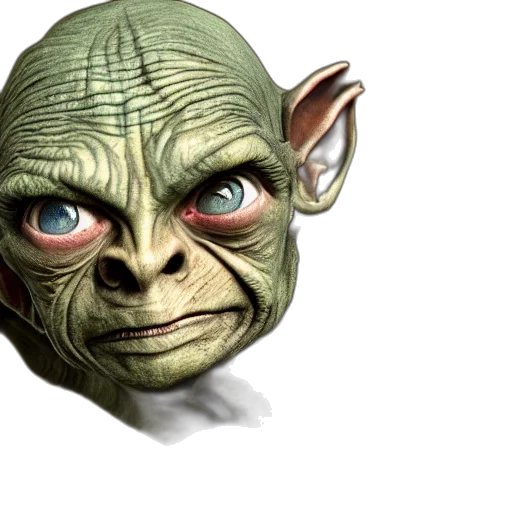 mask, face, creature, staff, 3d render, photorealistic, concept art, fantasy art transparent PNG cut-out