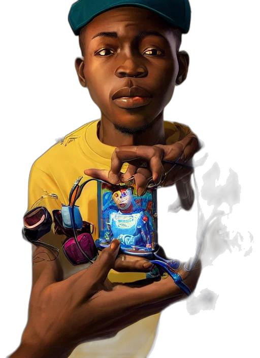 robot, bottle, face, weapon, concept art, comic book art, photorealistic, fantasy art transparent PNG cut-out