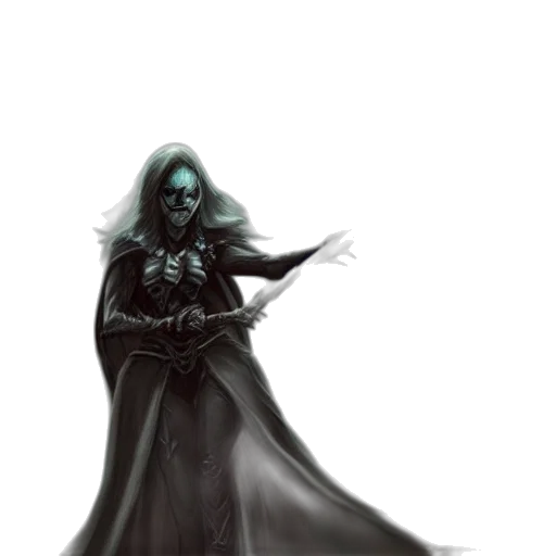 mask, staff, creature, jacket transparent PNG cut-out