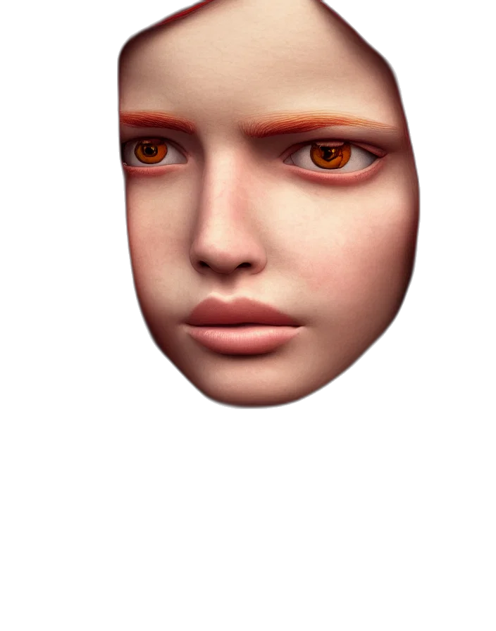 face, mask, robot, jewelry transparent PNG cut-out