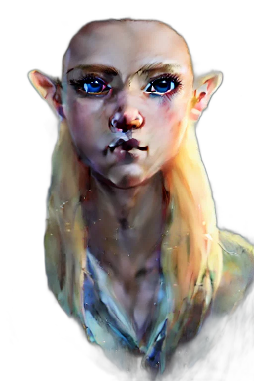 face, dragon, creature, staff, fantasy art, concept art, watercolor, photorealistic transparent PNG cut-out