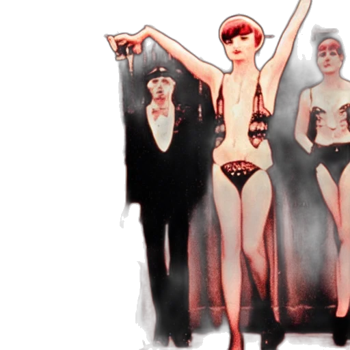concept art, pixel art, comic book art, cartoon, film, still, cabaret transparent PNG cut-out