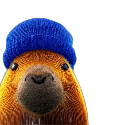 hat, animal, hair, face transparent PNG cut-out