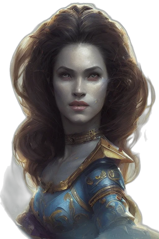 face, crown, fantasy art, concept art transparent PNG cut-out