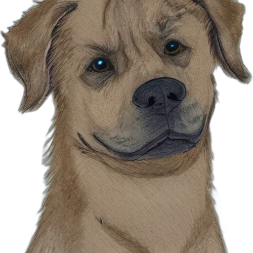 staff, animal, face, creature transparent PNG cut-out