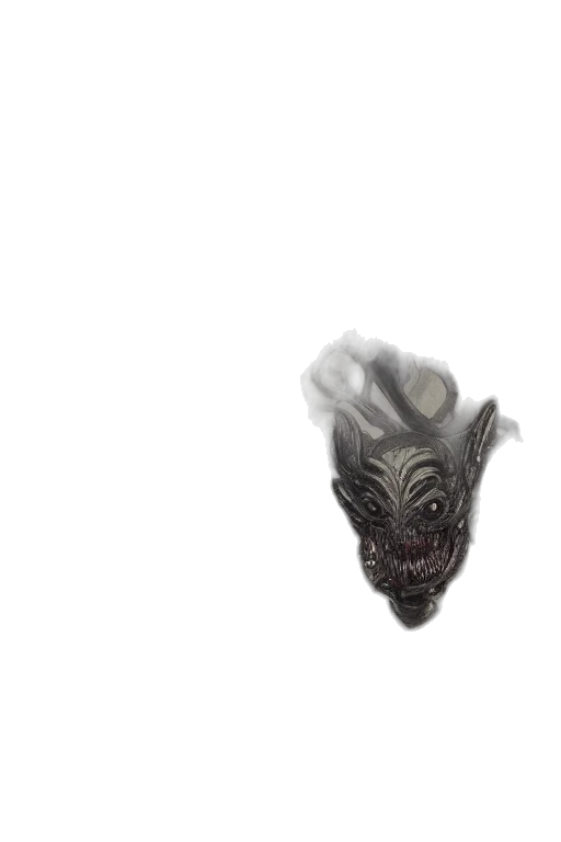 mask, creature, dragon, face transparent PNG cut-out