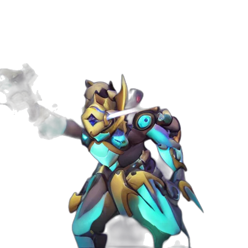 robot, weapon, staff, sword transparent PNG cut-out