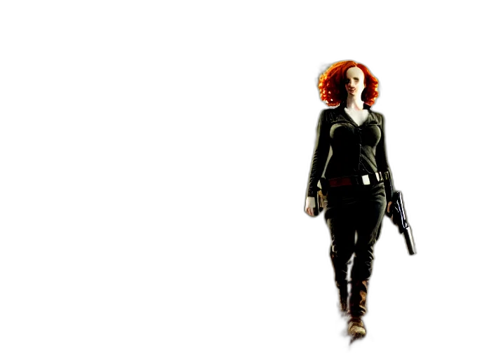 weapon, concept art, comic book art, 3d render, pixel art, filmstill, christina, hendricks transparent PNG cut-out