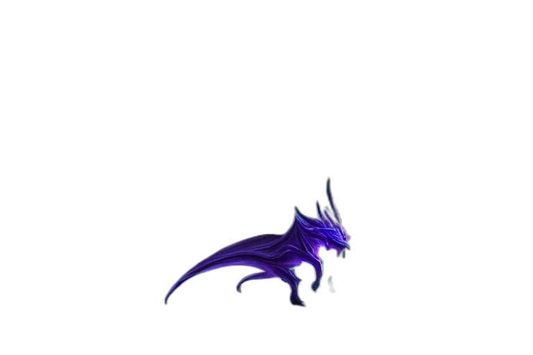 dragon, creature, animal, staff transparent PNG cut-out