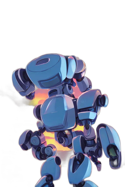 robot, weapon, bottle, 3d render transparent PNG cut-out