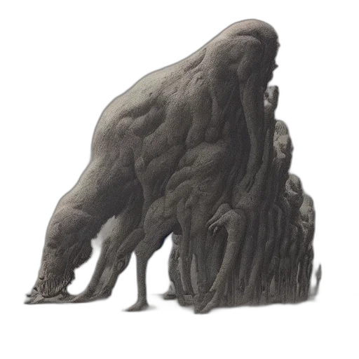 creature, animal, hair, shoes transparent PNG cut-out