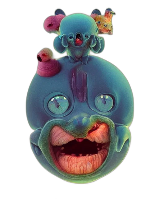 mask, creature, face, staff transparent PNG cut-out