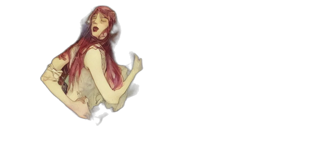 creature, concept art, watercolor, anime transparent PNG cut-out
