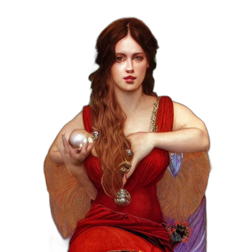 jewelry, dress, staff, face transparent PNG cut-out
