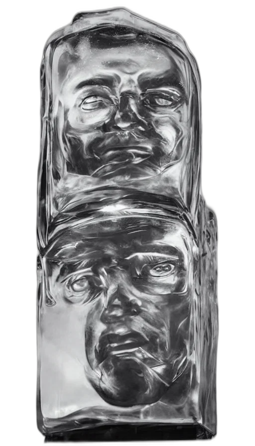 bottle, face, mask, crown transparent PNG cut-out