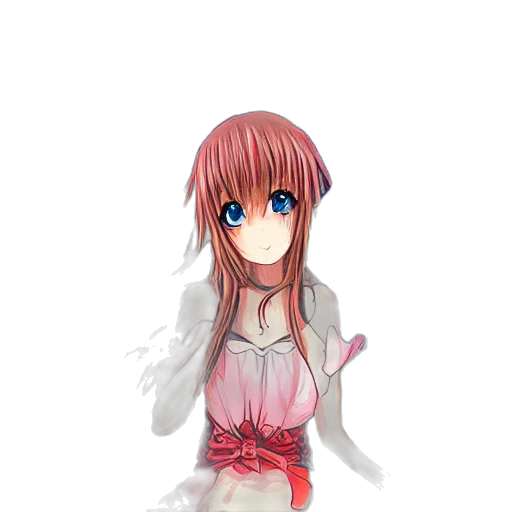 dress, robot, staff, creature transparent PNG cut-out