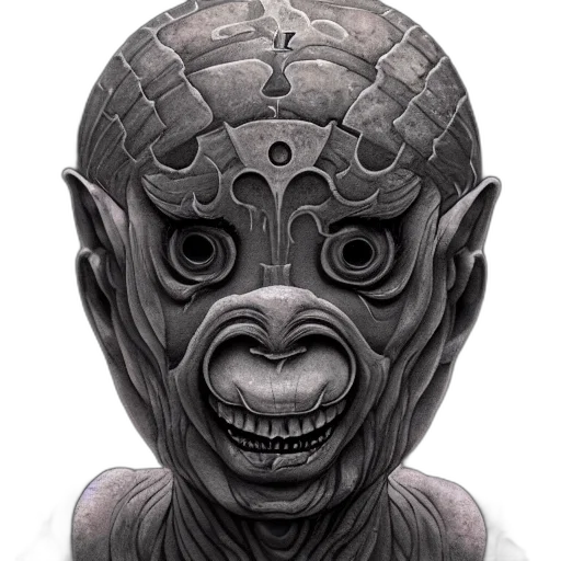 mask, face, creature, crown transparent PNG cut-out