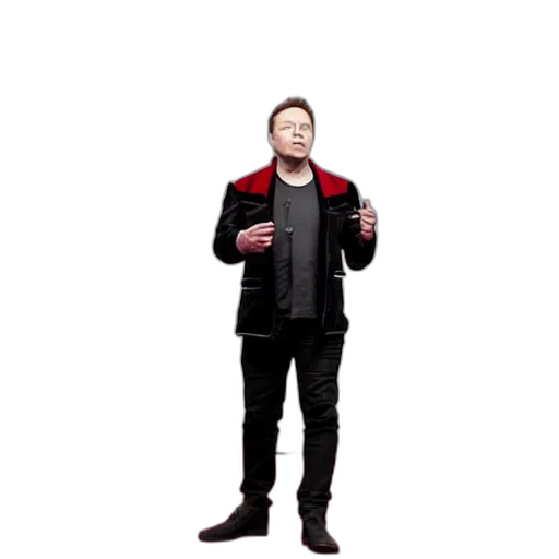 jacket, robot, staff, shoes transparent PNG cut-out