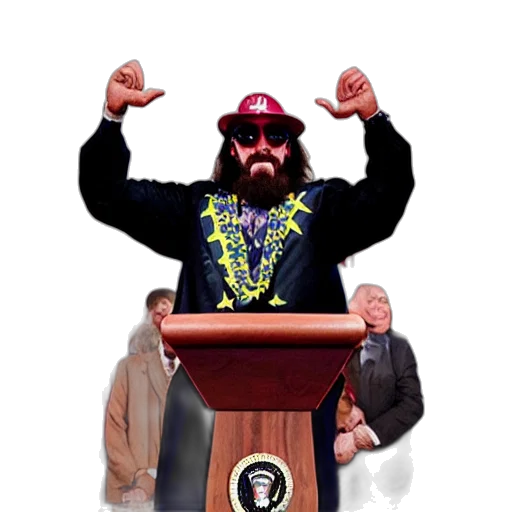 macho, man, randy, savage transparent PNG cut-out