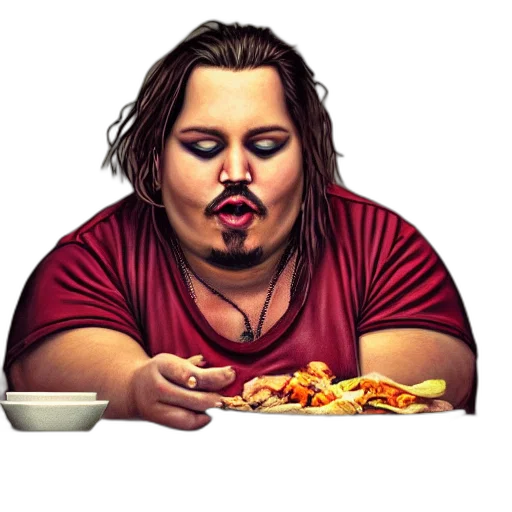 food, face, animal, photorealistic transparent PNG cut-out