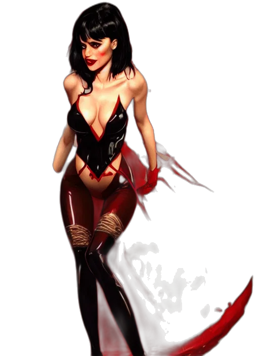 staff, weapon, fantasy art, concept art, comic book art, pixel art, red, dark transparent PNG cut-out