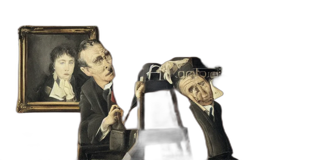 furniture, shoes, mask, staff, concept art, photorealistic, cartoon, 3d render transparent PNG cut-out