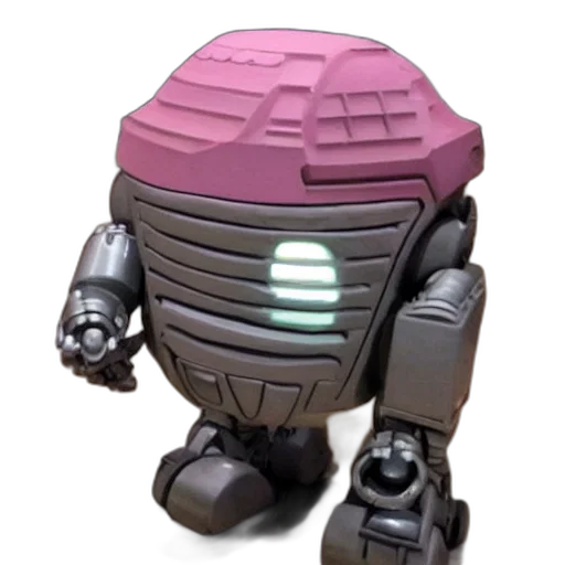robot, creature, 3d render, concept art transparent PNG cut-out