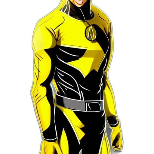 comic book art, concept art, cartoon, 3d render transparent PNG cut-out