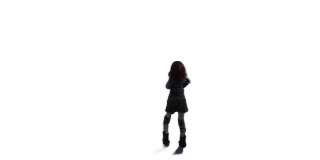 jacket, dress, robot, staff transparent PNG cut-out