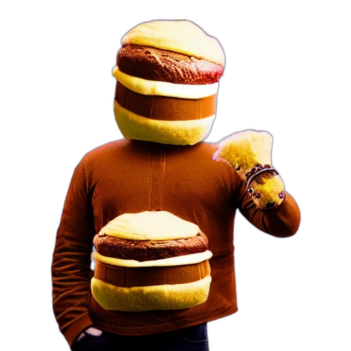 food, jacket, robot, animal, 3d render, concept art, pixel art, photorealistic transparent PNG cut-out