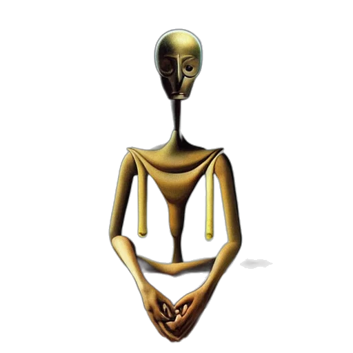 robot, staff, jewelry, mask transparent PNG cut-out