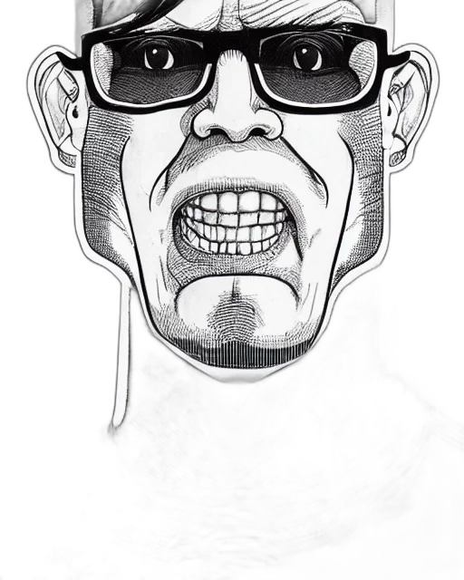 face, mask, creature, staff transparent PNG cut-out
