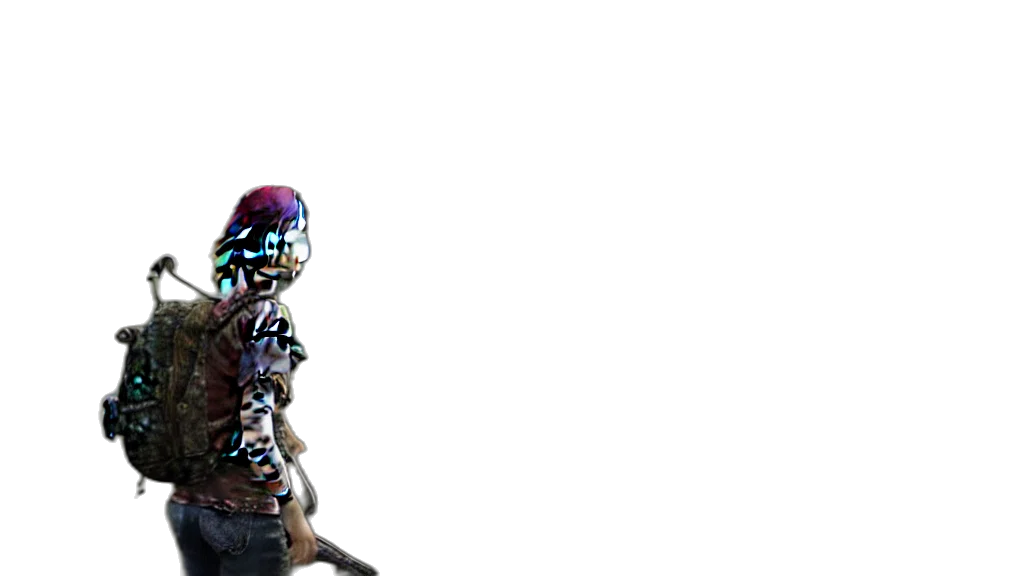 robot, mask, creature, weapon transparent PNG cut-out