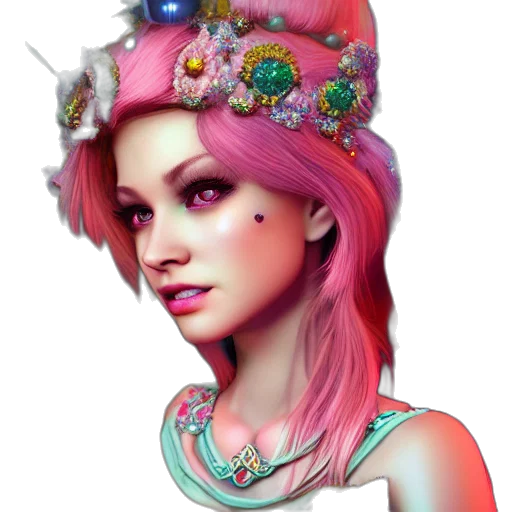 crown, jewelry, hat, face transparent PNG cut-out