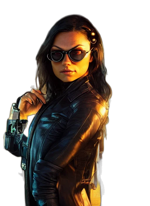 jacket, comic book art, concept art, photorealistic transparent PNG cut-out