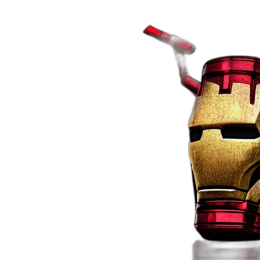 robot, mask, weapon, bottle transparent PNG cut-out