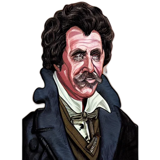 face, mask, cartoon, photorealistic, concept art, comic book art, portrait, livesey transparent PNG cut-out