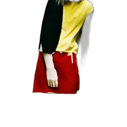jacket, dress, staff, face transparent PNG cut-out